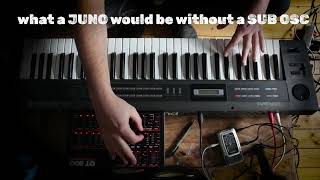 Video thumbnail for That's Why i Love My Roland Alpha Juno - Part 1: Let's build a Lead Synth Bass by Alpha Cats