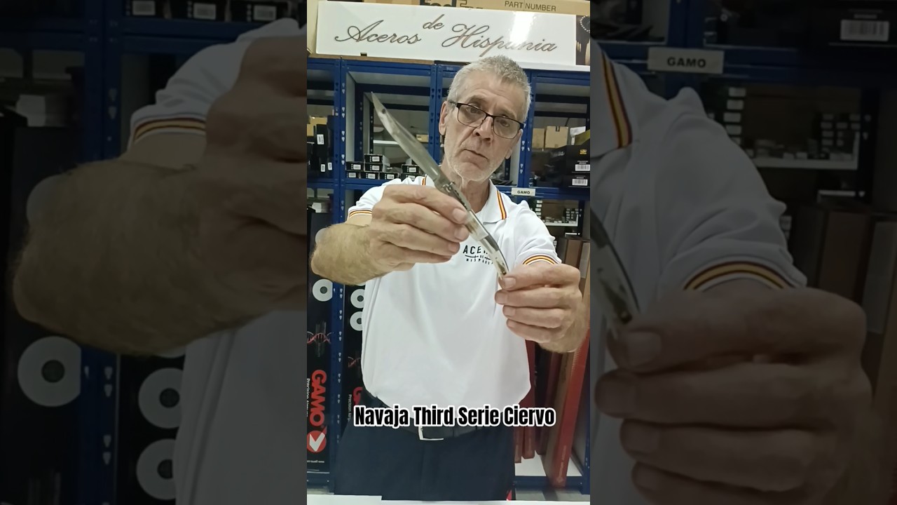 Navaja de carraca de Third Serie Ciervo N53C