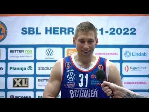 Bryce Douvier efter BC Luleås imponerande hemmaseger mot Södertälje BBK