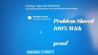 Download lagu How to Sloved VirtualBox Interface  In Pc/Laptop|| Closing 1App and Shutting down #VirtualBox mp3