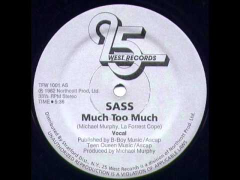 Sass - Much Too Much (1982)