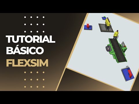 Tutorial FlexSim 1 — Interfaz básica