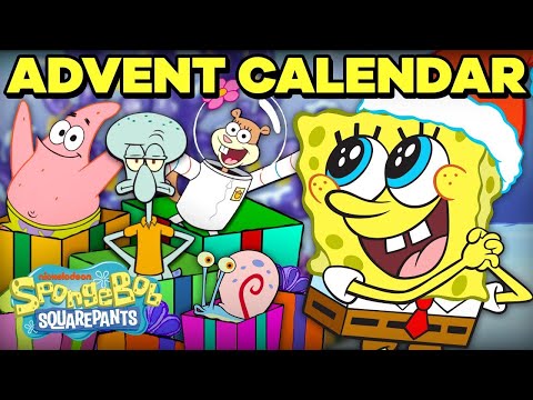 25 Days of Bikini Bottom Characters | Interactive Advent Calendar | SpongeBob