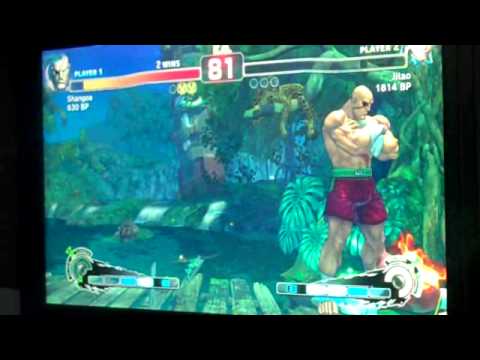SSF4 - Warning (Sagat) vs Jitao (Chun-li)