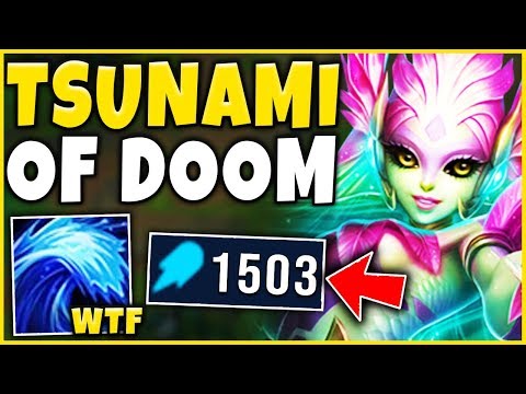 *UNBELIEVABLE* THIS IS ACTUALLY BEYOND BROKEN!!! (1500+ AP NAMI) - League of Legends