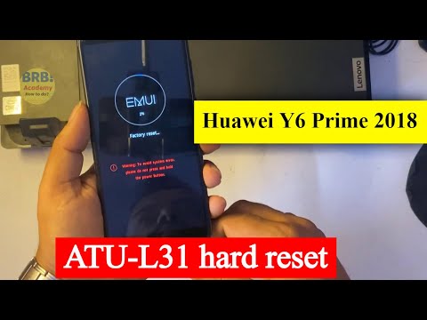Huawei Y6 Prime 2018 (ATU-L31) Hard Reset