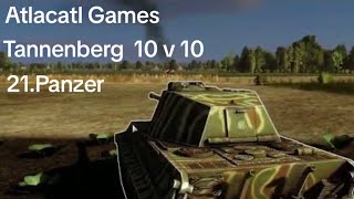Steel Division 2 Tannenberg 10v10  Heavy armor support Featuring 21 Panzer