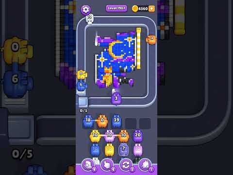 Pixel Flow Level 1987 Walkthrough