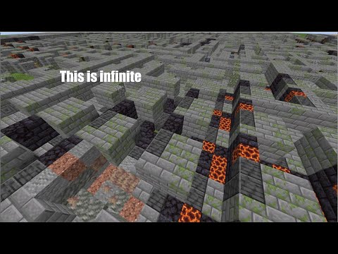 Unhappybean  - Making an infinite maze in minecraft (only command blocks)
