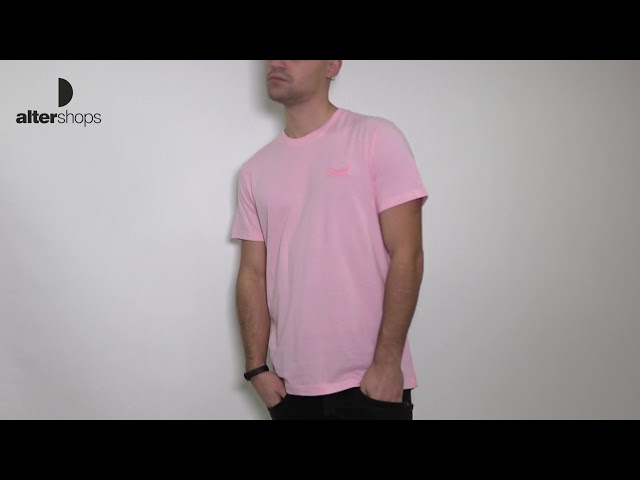 Vídeo relacionado con Superdry Hombre Camiseta flúor Lite de la colección Orange Label Naranja Volcánico S