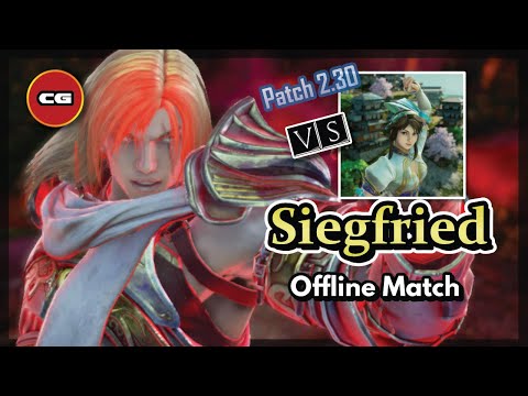 [ Soul Calibur VI ] Siegfried vs XiangHua Offline Match - Patch 2.30
