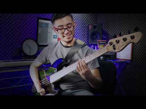 LATIN GROOVE & FUNK BASS SOLO by TIAGO ANDREE