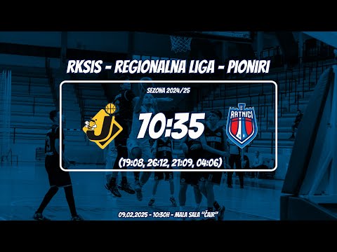 Pioniri: Junior - Ratnici: 70:35 - 2024/25