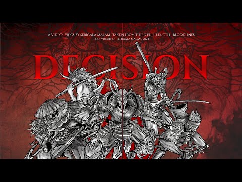 SERIGALA MALAM - DECISION (OFFICIAL LYRICS VIDEO)