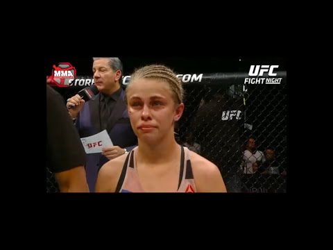 MUST SEE  NAMAJUNAS vs VANZANT   Bloody fight