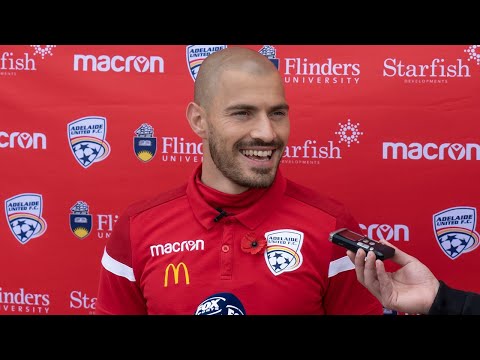 James Troisi Hyundai A-League 2019/20 Round 5 press conference