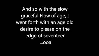 Stevie Nicks- Edge of Seventeen (Lyrics)
