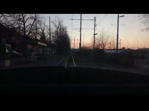 Straßenbahn Linie 8 (BVB): Neuweilerstrasse - Weil am Rhein Bahnhof/Zentrum 🇩🇪 (13.02.2023) Teil 1