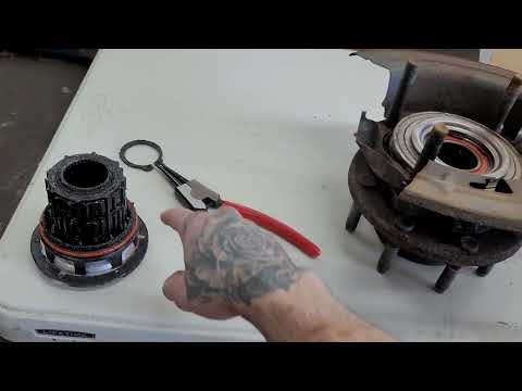 2012 Ford F-250 front axle u joint and seal