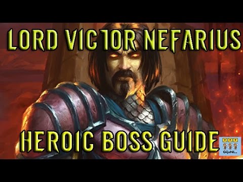 Hearthstone Heroic Boss Guides #6: Lord Victor Nefarius (Blackrock Mountain Adventure)
