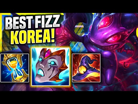 THIS IS THE BEST FIZZ IN KOREA! - Korean OTP Plays Fizz Mid vs Sylas! Preseason 11