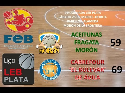 Aceitunas Fragata Morón vs. Carrefour 'El Bulevar' de Ávila