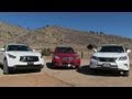 2013 Lexus RX 350 vs Mercedes-Benz GLK vs Infiniti FX37 0-60 $53K Mashup Review