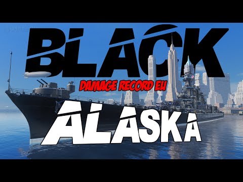 Alaska Damage Record EU - World of Warships