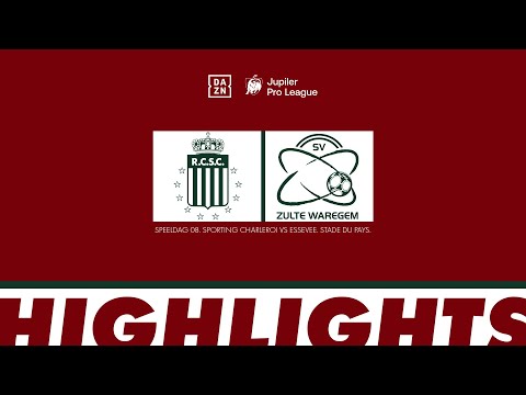 JPL MD08: Sporting Charleroi vs Essevee