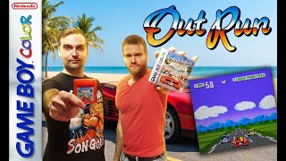 OutRun sur Game Boy Color! (version physique - Unboxing et test)