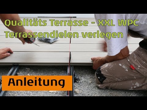 Terrassendielen WPC XXL von planeo – Qualitätsterrasse verlegen