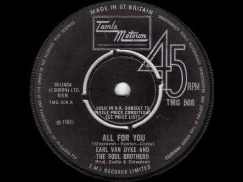 Earl Van Dyke And The Soul Brothers - All For You