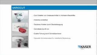VARIOCUT Universal-Lochschneider