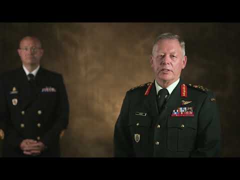 Message from CDS Gen Vance and CAF CWO CPO 1 Grégoire on Thanksgiving 2020