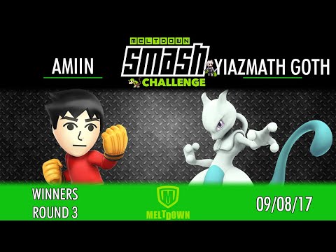 [MSC 4] Winners Round 3 - Amiin (Mii Brawler, Bowser) vs Yiazmat Goth (Mewtwo)