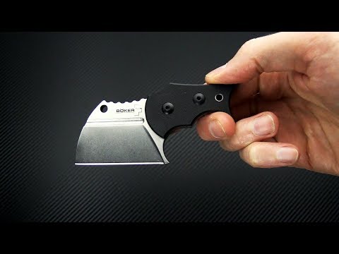 Boker Plus Urd 2 0 Black G10 D2 Fixed Blade Neck Knife For Sale