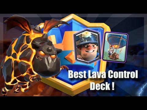BEST LAVA MINER CONTROL DECK ?! NO ONE Can Beat This Deck - Clash Royale.