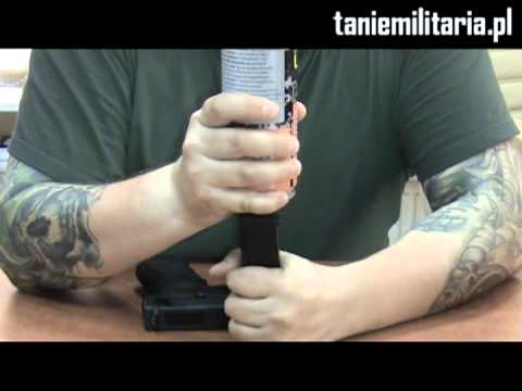 TANIEMILITARIA.PL - PREZENTACJA MODELU ASG GLOCK 18C (WE-G18C) FIRMY WE