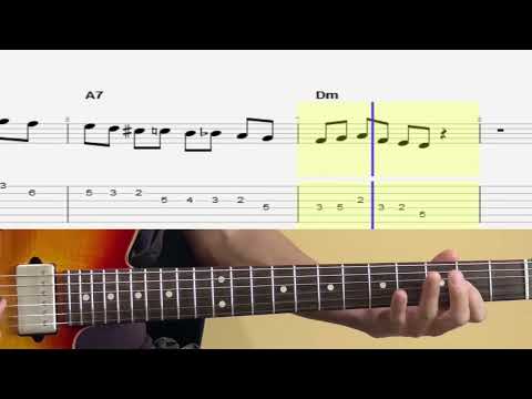 5 minor 2-5-1 Jazz Exercises in Dm