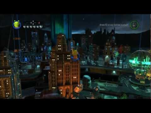 Lego Batman 2: DC Super Heroes free-roam gameplay