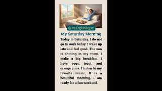 Shadowing A1 for kids: My Saturday morning