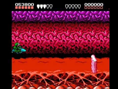 Battletoads NES: Level 3 - Turbo Tunnel
