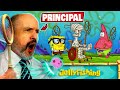 School Principal Reacts To SpongeBob SquarePants S1E3 Jellyfishing Reaction Spongebob