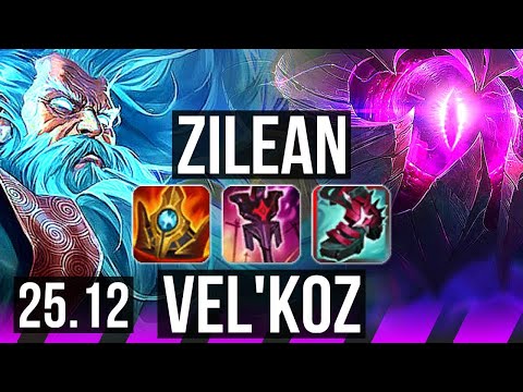 ZILEAN & Jhin vs VEL'KOZ & Seraphine (SUP) | 6/2/34, 17k DMG | EUW Master | 25.12