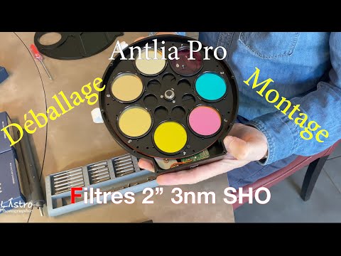 Présentation des filtres SHO Antlia 3nm