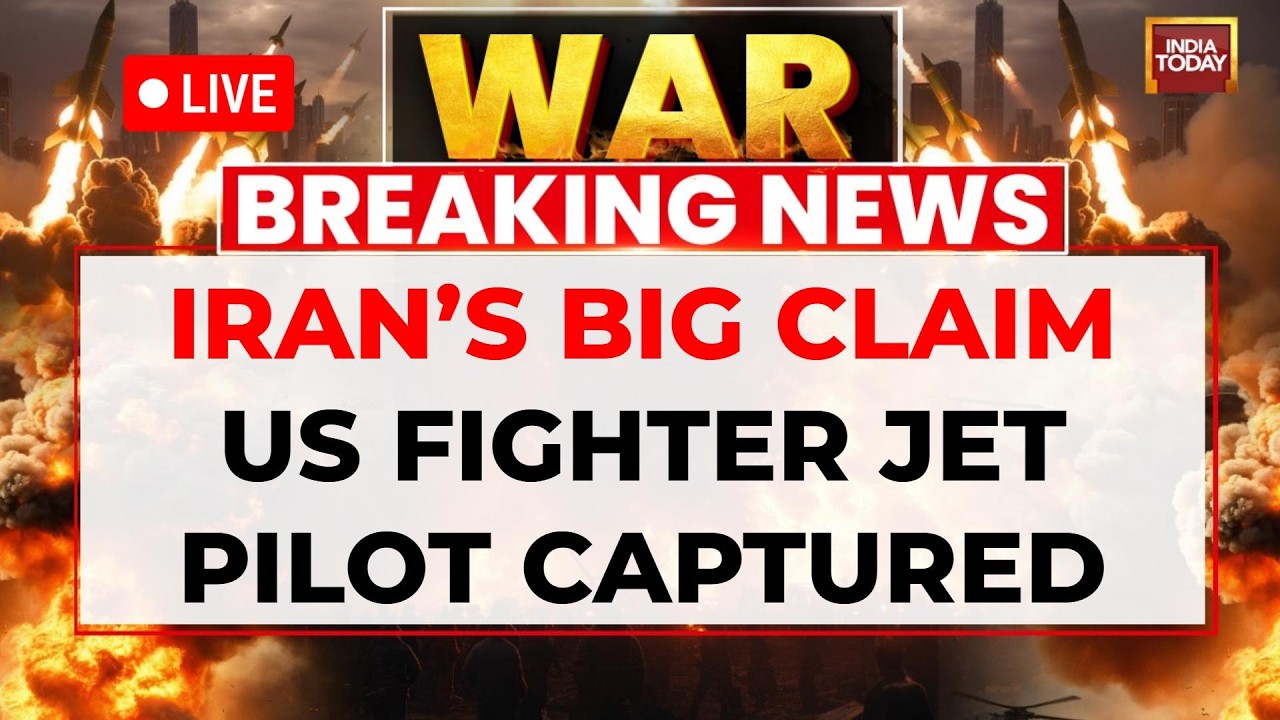 US Israel Iran War BREAKING LIVE: US F-35 Fighter Jet Shot Down, Pilot Captured, Claims Iran