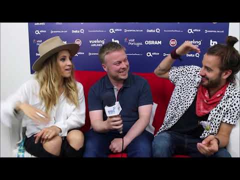 ZiBBZ - Stones (Switzerland 2018) - Interview at Eurovision 2018
