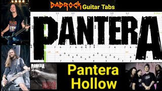 Hollow - Pantera - Guitar + Bass TABS Lesson