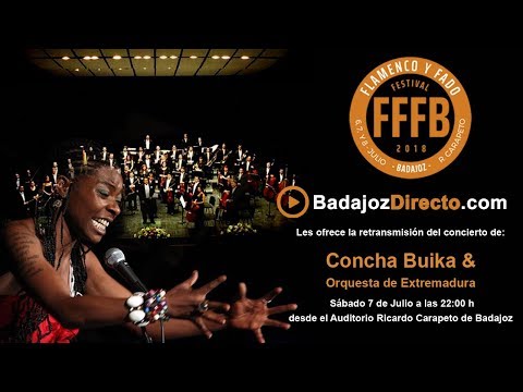 Concha Buika & Orquesta de Extremadura en el FFFB 2018