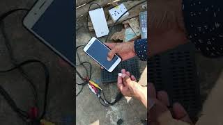 dish antenna setting with android mobile 😳|#Shorts
